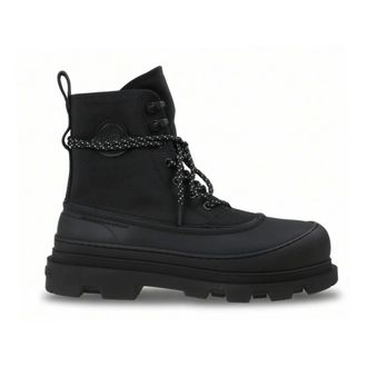 Moncler Vera Sheal Veterschoenen - Heren - Schoenen - Zwart - Maat: 39 EU Zijde