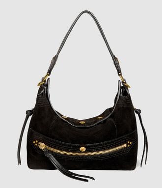 Jerome Dreyfuss Sac Lucky Hobo Cuir Noir