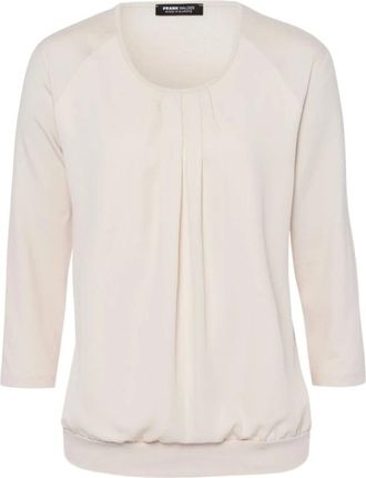 Frank Walder Frank Walder - Elegante Blouse - Dames - Blouses & Shirts - Beige - Maat: 3XL