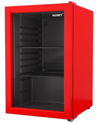 Husky Large Fridge With Glass Door