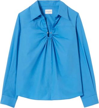 Claudie Pierlot Katoenen top - Blauw