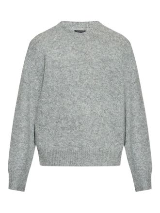 AllSaints Coby sweater - men - Wool/Mohair/Recycled Polyester/Elastane - L - Grey