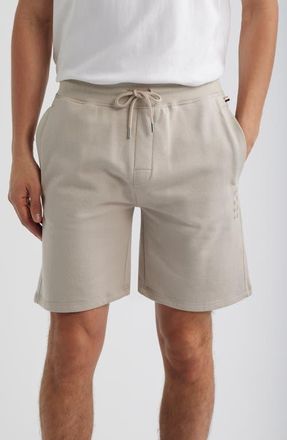 BOSS Fashion Cotton Pajama Shorts in Open Grey at Nordstrom, Size X-Large