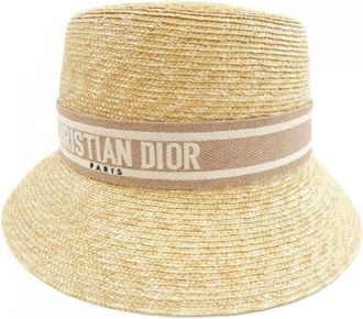 Dior Pre-owned Accessories, male, Beige, Size: ONE SIZE Pre-owned Hat