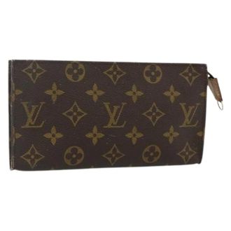 Louis Vuitton Pre-owned Clutches, female, Brown, Size: ONE SIZE Pre-owned Accessory Pouch