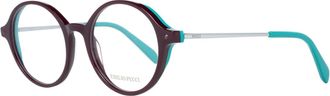 Emilio Pucci Burgundy Plastic Glasses Womens (Frames)