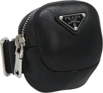 Prada Pre-owned Belt Bags, female, Black, Size: ONE SIZE Pre-owned Pouch