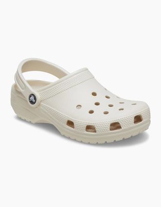 Crocs Womens Crocs Classic EVA Womens Frappe Clogs - Cream - Size: UK 7 / eu 41/42 / us m8w10