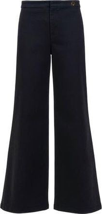 C&acirc;llas Milano Jane High waist flare pant jeans twill in Black at Nordstrom, Size 10 It