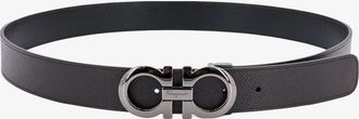 Ferragamo Cintura reversibile in pelle - FERRAGAMO - gender_Man