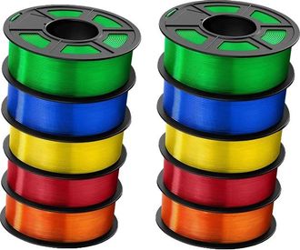 OEM Filamento Para Impresora 3d, Material Pla, F&aacute;cil De Imprimir, Pla 10tpmix
