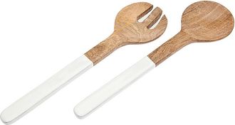 Godinger Wood Salad Servers