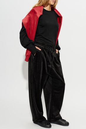 Yohji Yamamoto Wool Top, Womens, Black