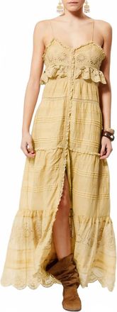 Isabel Marant Paule Maxi Dress In Ochre