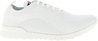 Kiton White Lace Up Sneakers