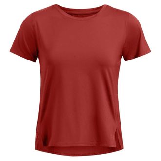 Under Armour Dames Launch Crew Neck Regular T-Shirt (Oranje)