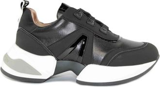 Alexander Smith Zwarte lakleren schoenen - Dames - Sneakers - Zwart - 40 EU - Leer - Schoenen