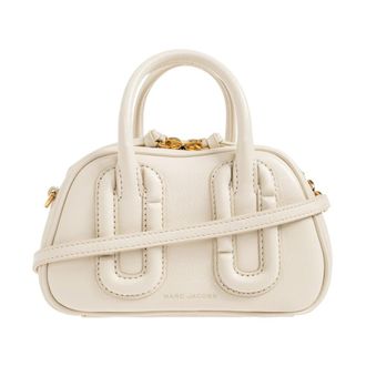 Marc Jacobs Babe Mini Top Handle - Dames - Mini tas - Beige - ONE Size - Leer - Tassen