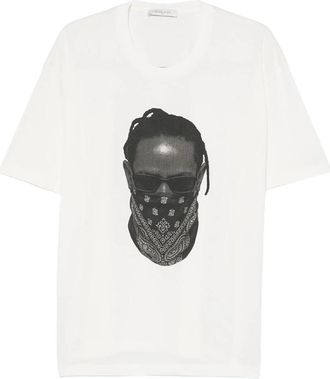 Ih Nom Uh Nit Mask-print T-shirt