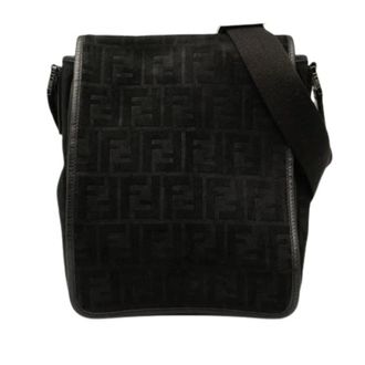 Fendi Vintage, unisex, Zwart, ONE Size, Leer, Pre-owned Messenger Bag