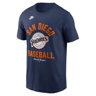 Nike San Diego Padres Cooperstown Nike Mens MLB T-Shirt in Blue | N19944BS98-079