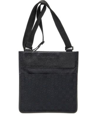 Gucci Crossbodytas met monogram - Zwart