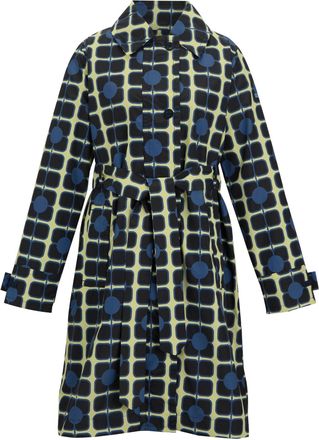 Regatta Womens/Ladies Orla Kiely Waterproof Trench Coat (Navy) - Size 14 UK