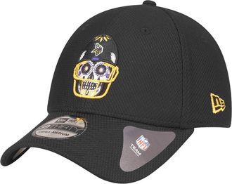 New Era 39Thirty Diamond Cap - Sugar Skull Minnesota Vikings - L/XL