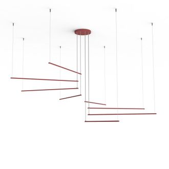 Lumicom Radius Lampara De Techo 8x Monocolor Mate