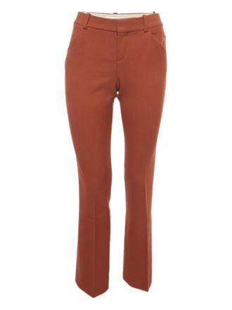 Chloé straight-leg trousers - Arancione