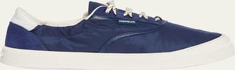 Moncler Mens Vera Nylon Low-Top Sneakers