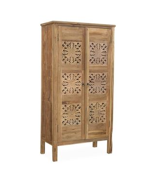 Moycor Armario de madera beige alt. 180 cm