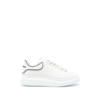 Alexander McQueen Oversized Sneaker - Heren - Schoenen - Wit - Maat: 45 EU Leer