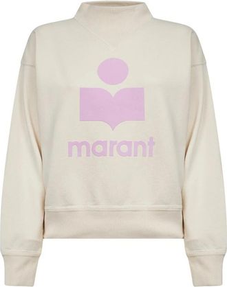 Isabel Marant Moby Sweatshirt - Dames - Sweatshirts - Roze - S - Katoen - Hoodies & sweatvesten