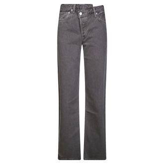A Gold E Arc Criss Cross Jean - Jeans - Mujer - Gris - W27
