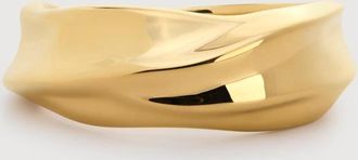 Monica Vinader Gold Nomade Stacking Ring