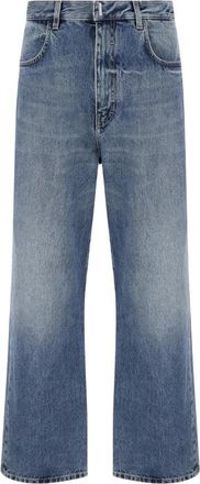 Givenchy Regular-Fit Jeans - Heren - Regular Fit Jeans - Blauw - W31 - Katoen - Jeans