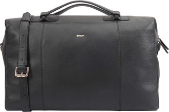 Paul Costelloe Womens Odelia Weekend Bag - Black Leather - One Size