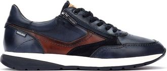 Pikolinos Getafe Leather Trainers for Men, blue, 9.5-10 UK