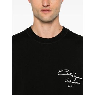 Cole Buxton Logo Print T-Shirt - Black