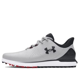 Under Armour HOVR Drive Fade Spikeless Golf Wide Mod Grey Black 3027085-101