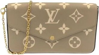 Louis Vuitton Pre-owned Cross Body Bags, female, Beige, Size: ONE SIZE Pre-owned Pochette Felicie