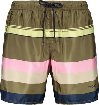 Iceberg Zomerbroek - Heren - Strandmode - Veelkleurig - XL - Polyester - Badmode