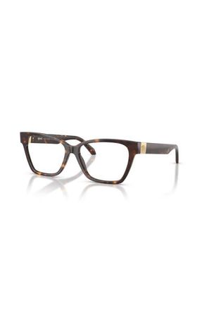 Versace 55mm Cat Eye optical glasses in Tortoise at Nordstrom