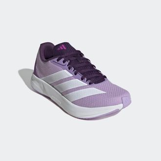 adidas Laufschuh ADIDAS PERFORMANCE DURAMO RC2, Damen, Gr. 42,5, weiss (powder plum, cloud wei&szlig;, aurora plum), Textil, Schuhe Laufschuh