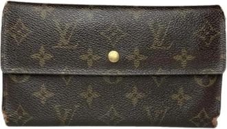Louis Vuitton Pre-owned Flore Portemonnee - Dames - Vintage Accessoires - Bruin - ONE Size - Leer - Vintage