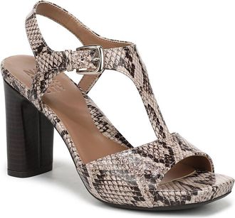 Naturalizer Marlowe T-Strap Sandal in Beige Multi at Nordstrom Rack, Size 7.5