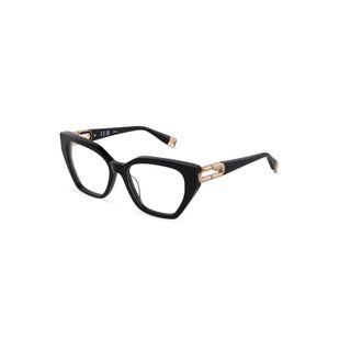 Furla Glasses, female, Black, Size: 54 MM Square Acetate Optical Frame
