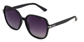Sinner Barfleur Polarized SISU-944-10-P10 Womens Sunglasses Black Size 58