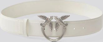 Pinko Cintura Love Birds in pelle